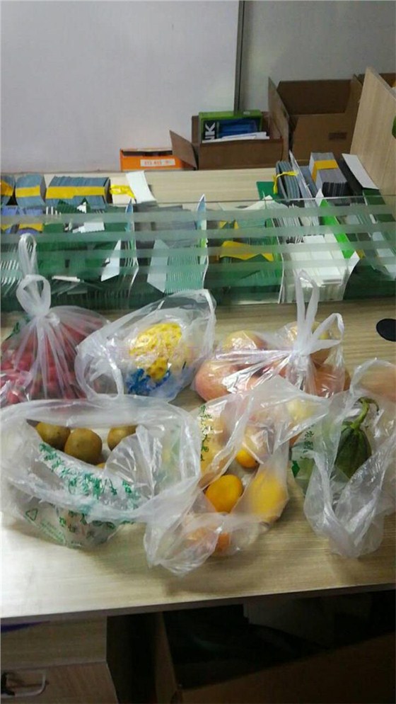 恒發隊請沖鋒隊一周果盤