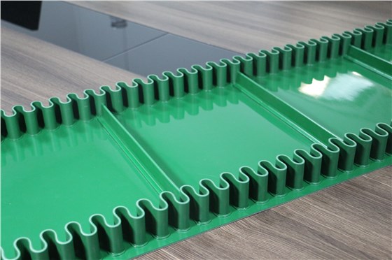 PVC裙邊擋板輸送帶