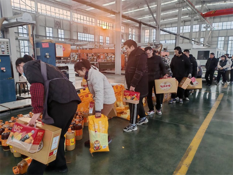 濟南安耐輸送帶廠發福利啦