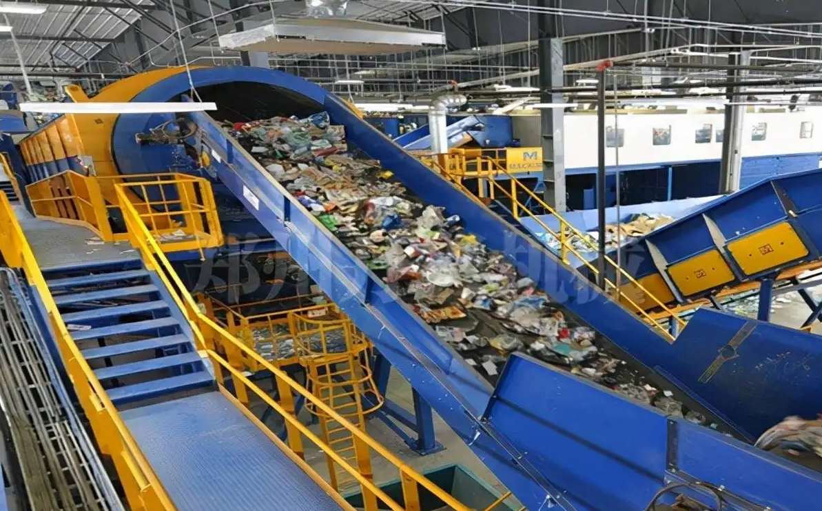 垃圾分選行業輸送帶應用案例