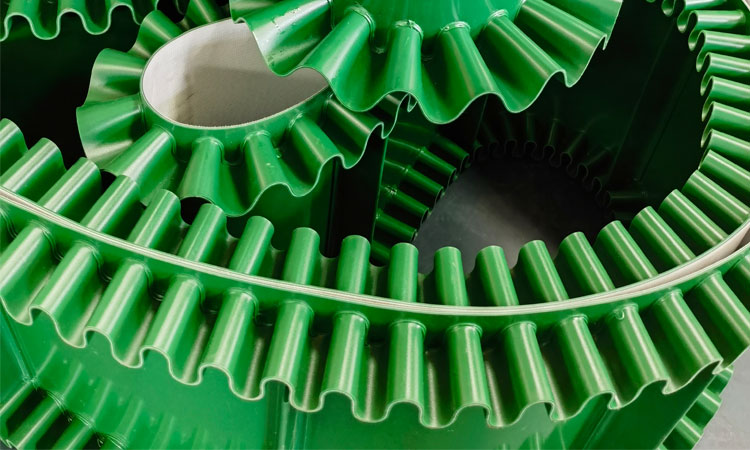 PVC無縫裙邊輸送帶