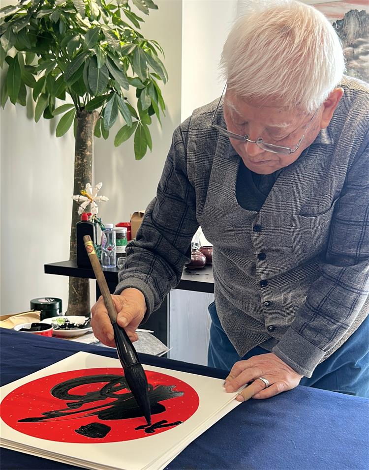書畫家來訪0124-2