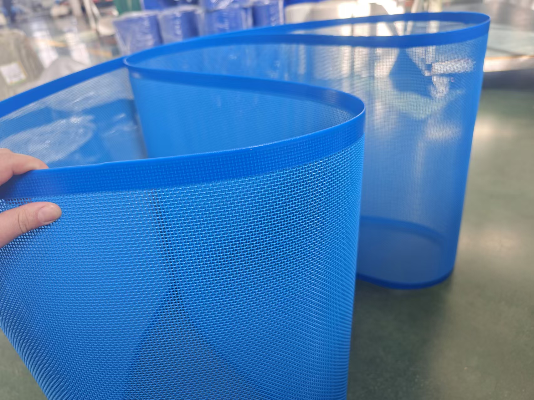 蔬菜水果清洗線使用的聚酯網帶