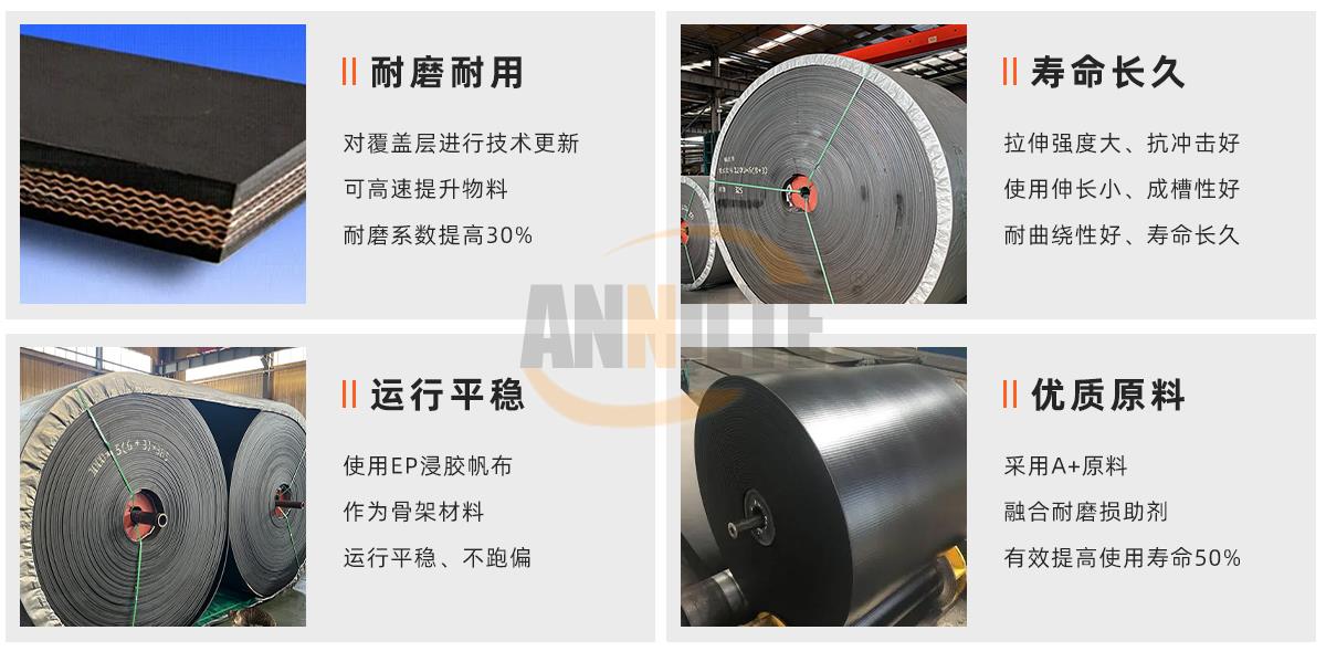 原煤干選機(jī)輸送帶